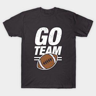 Go Team Football T-Shirt